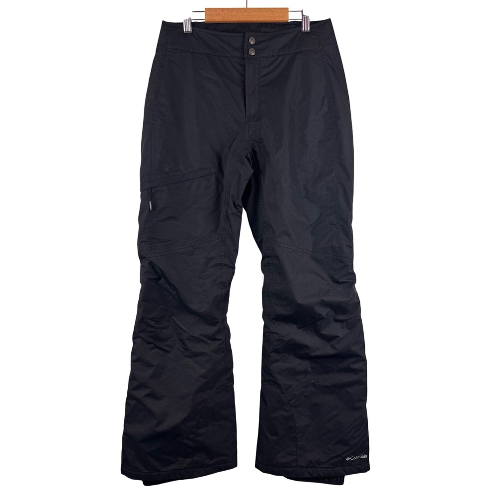 Columbia Bugaboo Snow Pants Women S Regular Black Insulated Omni-Tech *READ